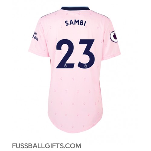 Arsenal Albert Sambi Lokonga #23 Fußballbekleidung 3rd trikot Damen 2022-23 Kurzarm